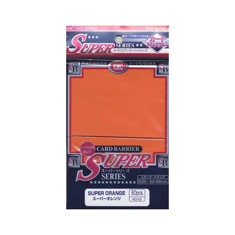 KMC Super Series Standard Sleeves Super Orange