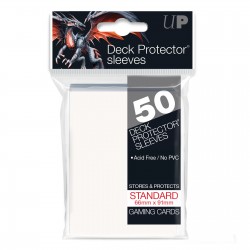 Ultra Pro Solid Sleeves Standard (50) White