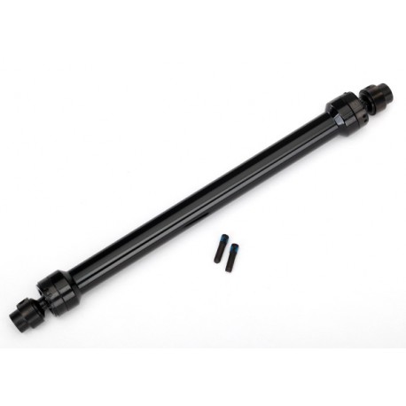 Driveshaft, center rear, 6061-T6 aluminum (black-anodized)