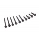 Suspension screw pin set, front or rear (hardened steel)