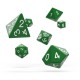 Oakie Doakie Dice RPG Set Solid - Green