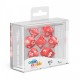 Oakie Doakie Dice RPG Set Marble - Red