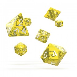 Oakie Doakie Dice RPG Set Translucent - Yellow