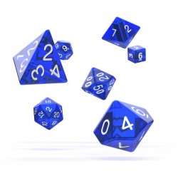 Oakie Doakie Dice RPG Set Translucent - Blue