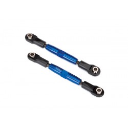 Camber links, front 83mm (blue-anodized, aluminum)