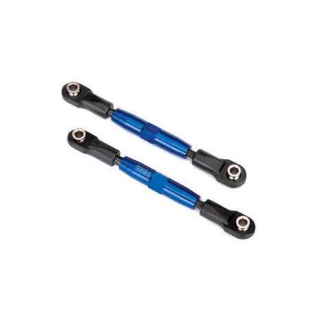 Camber links, front 83mm (blue-anodized, aluminum)