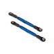 Camber links, rear 73mm (blue-anodized, aluminum)