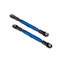 Camber links, rear 73mm (blue-anodized, aluminum)
