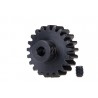 Gear, 21T pinion (32P), heavy duty (h.steel) set screw