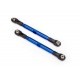 Toe links 87mm F/R (blue-anodized, aluminum)