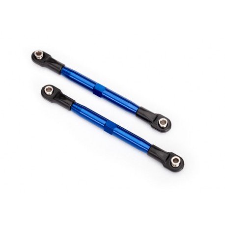 Toe links 87mm F/R (blue-anodized, aluminum)