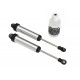 Shocks GTR 134mm Aluminum Silver no thread