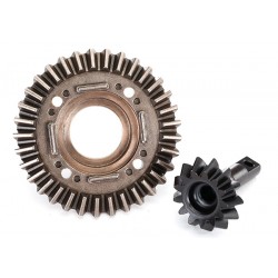 Ring gear, differential/ pinion gear, differential (front)