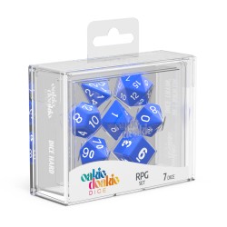 Oakie Doakie Dice RPG Set Solid - Blue