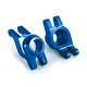 Carriers, stub axle (blue-anodized 6061-T6 aluminum) (rear))