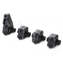 Axle mount set (complete) front & rear