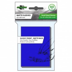 Blackfire Sleeves - Small Matte Blue (60 Sleeves)