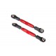 Camber links, front (TUBES red-anodized)