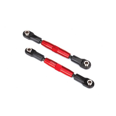 Camber links, front (TUBES red-anodized)