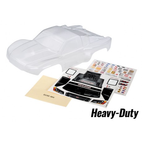 Body, Slash 4X4, heavy duty (clear)/window masks/decal sheet