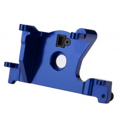 Motor mount, 6061-T6 aluminum (blue-anodized)