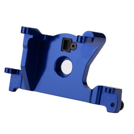 Motor mount, 6061-T6 aluminum (blue-anodized)