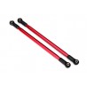 Suspension link, rear (upper) (aluminum, red-anodized) (2)