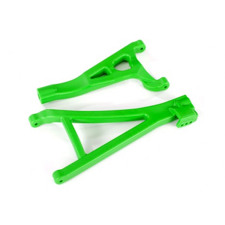 Suspension arms, green, front (right), heavy duty (2)