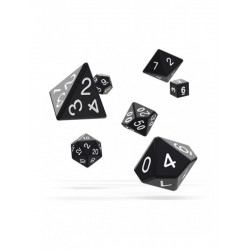 Oakie Doakie Dice RPG Set Solid - Black