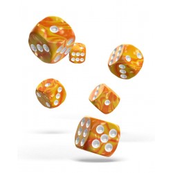 Oakie Doakie Dice D6 Dice 16 mm Gemidice - Sunstone (12)