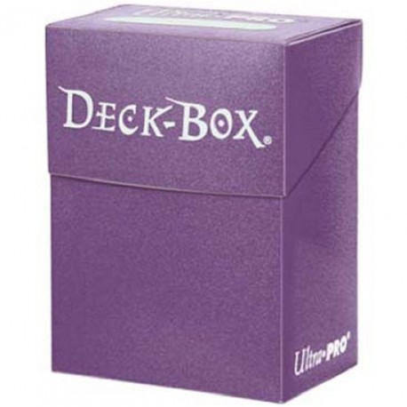 Ultra Pro Solid Deck Box - Purple