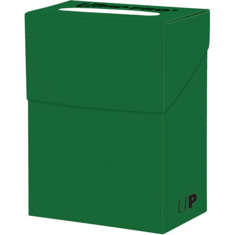 Ultra Pro Solid Deck Box - Lime Green