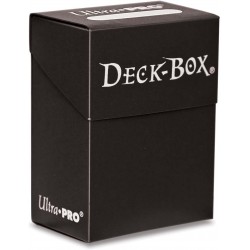 Ultra Pro Solid Deck Box - Black