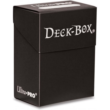 Ultra Pro Solid Deck Box - Black