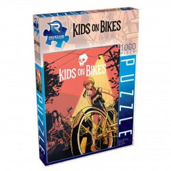 Puzzle Kids on Bikes 1000pc Kickstarter