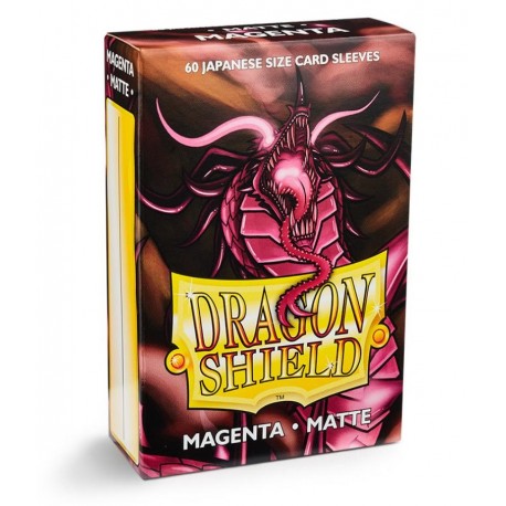 Dragon Shield Matte Small Sleeves - Magenta (60 Sleeves)