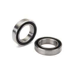 Ball bearing, black rubber sealed (20x32x7mm) (2