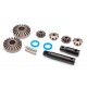 Output gear, center differential, hardened steel (2)