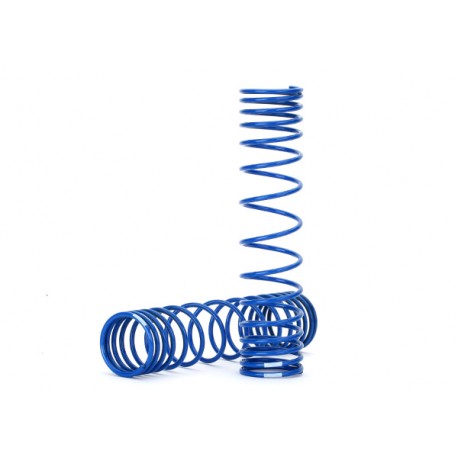 Spring, shock, front (blue) (GTR) (progressive, 0.833 rate,)