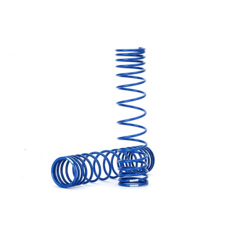 Spring, shock, rear (blue) (GTR) (progressive, 1.042 rate)