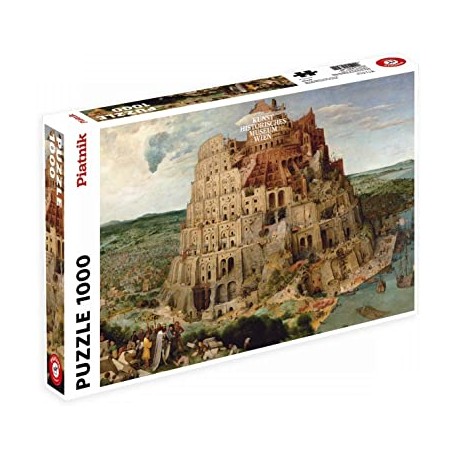 Puzzle - Bruegel - The Tower of Babel (1000pc)