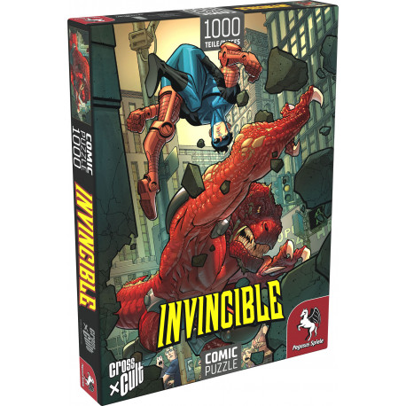 Puzzle: Invincible vs. Dinosaurus 1000pc