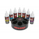 Shock Oil Set(20wt,30wt,40wt,50wt,60wt,70wt,80wt,Spin Rack)