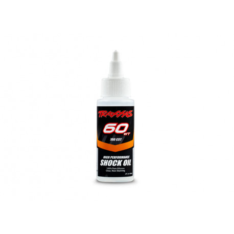 Oil, shock (60 wt, 700 cSt, 60cc) (silicone)