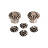 Gear set, rear differential (output gears (2)/ spider gears)