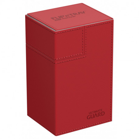 Flip n Tray Deck Case 80+ Standard Size Xenoskin Red