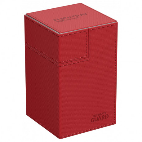 UG Flip n Tray Deck Case 100+ Standard Size Xenoskin Red