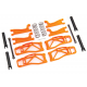 Suspension kit, WideMaxx, orange (w/ front rear suspension