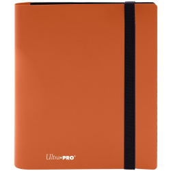 UP 4 Pocket Pro-Binder Portfolio - Eclipse Pumpkin Orange