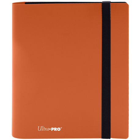 UP 4 Pocket Pro-Binder Portfolio - Eclipse Pumpkin Orange